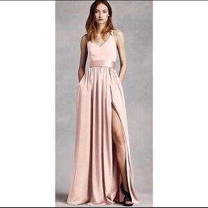 White by Vera Wang bridesmaid dress, 10